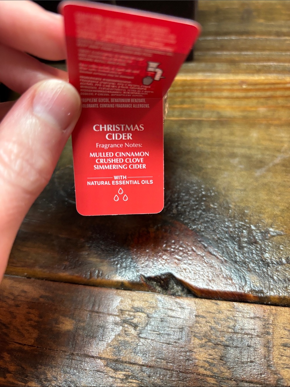 Bath & Body Works Christmas Presents Wallflower and Christmas Cider Refill - Picture 4 of 4